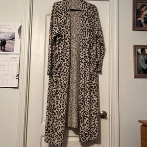 Duster cardigan with pockets